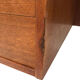 Vintage desk of the 1960s in teak veneer
