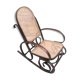 Rocking-chair canné et bois courbé