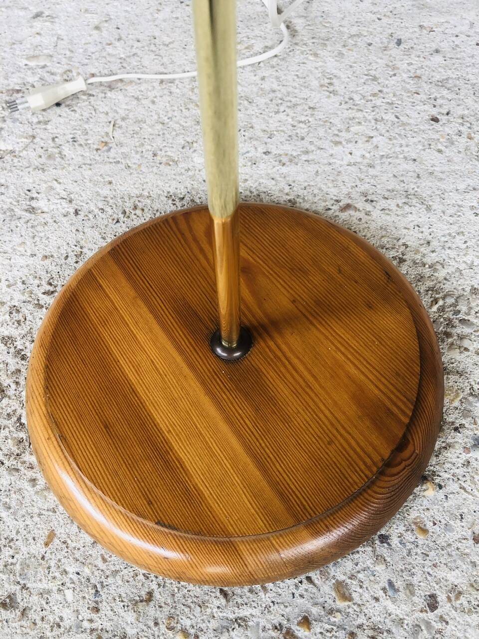 Vintage adjustable floor lamp by Vrieland design, circa 70's/80's