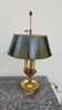 Empire style hot water bottle lamp in bronze