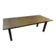 Metal table design