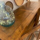 Glass library solid wood