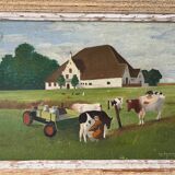 Naive Landscape signed Courtois
