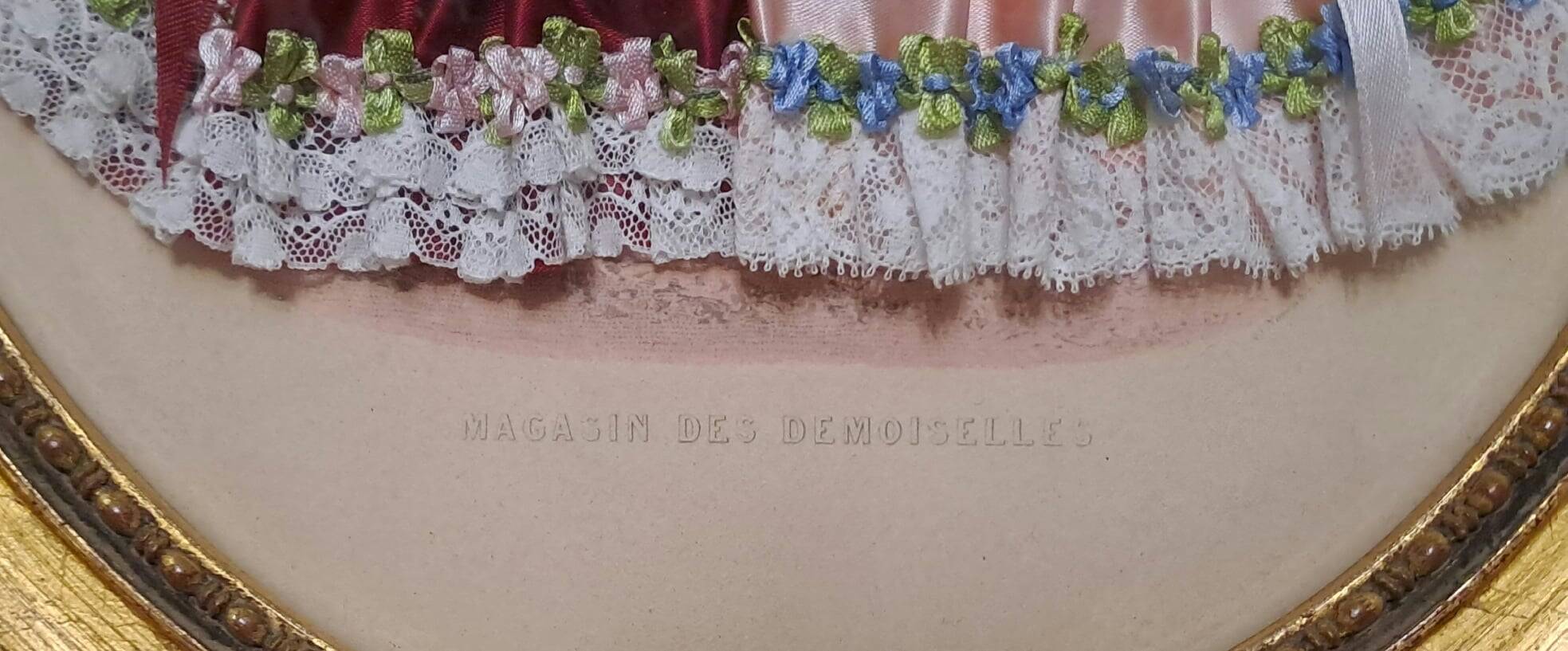 Esquisse de mode Magasin des demoiselles