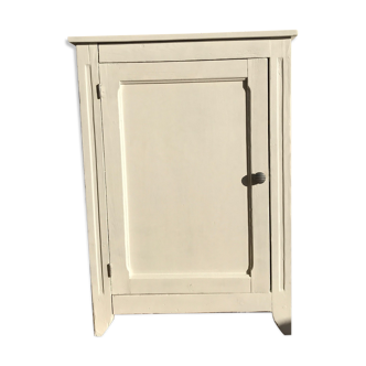 Parisian buffet of the 1940s painted white