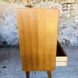 Vintage storage unit on compass legs by SAM Circa 50's/60's