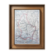 Imprimée en 1928, carte du Luxembourg