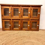 Vintage letter box cabinet