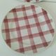 Set of dessert plates Moulin des Loups model Pink Tablecloth – 1950s
