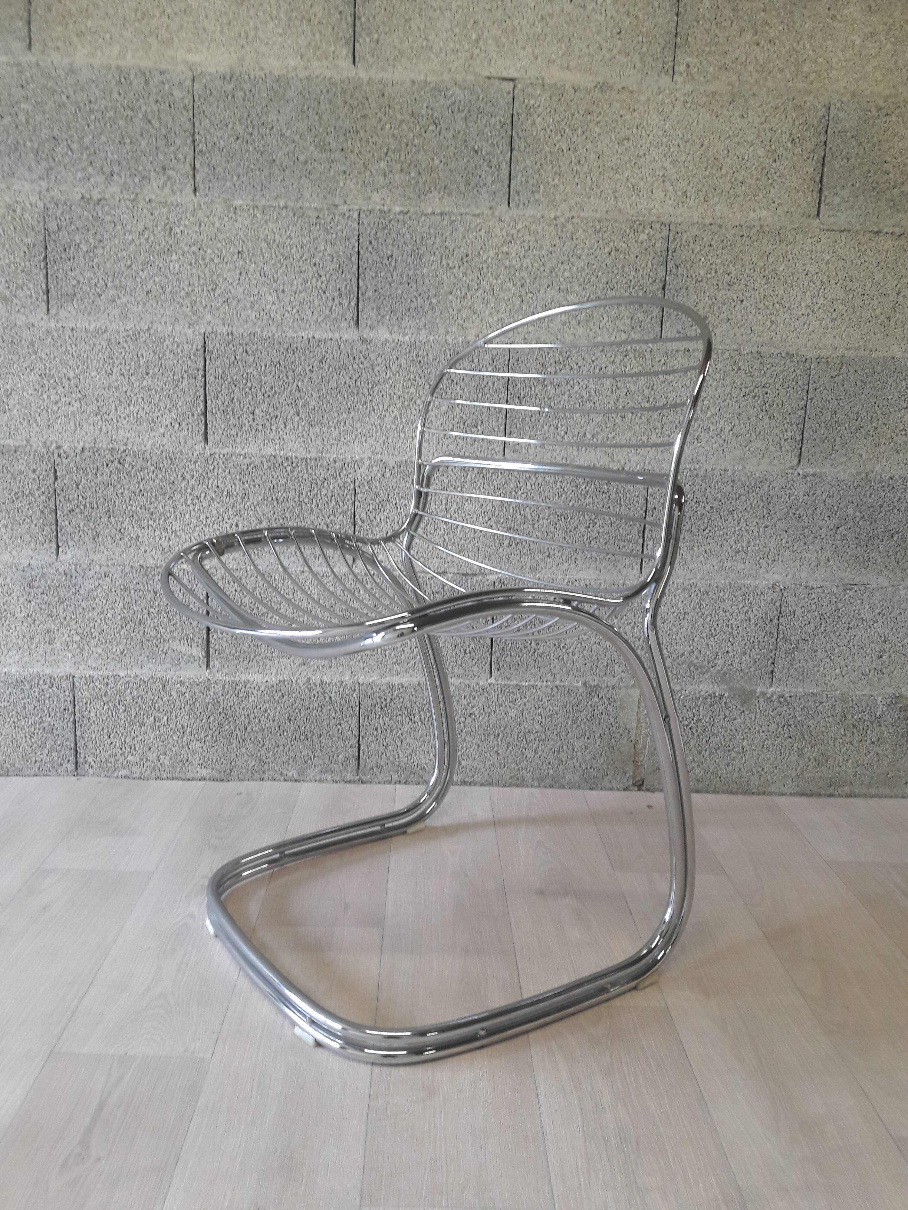 Pair of chairs Gastone Rinaldi Sabrina