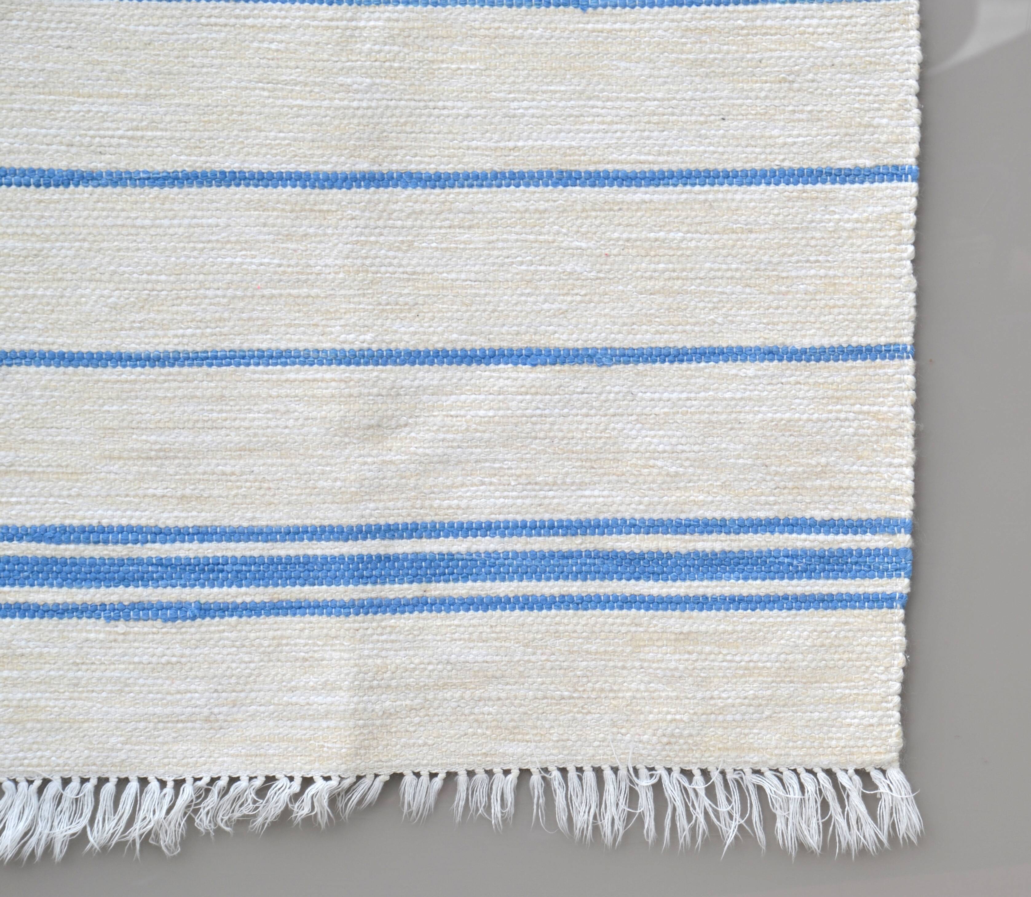 White rug, Sweden 96x60cm