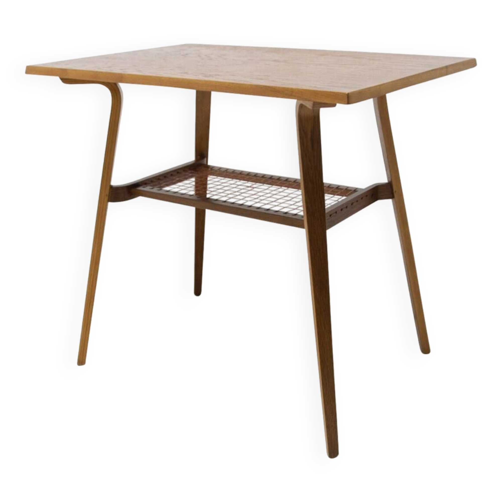 Vintage Danish Design Tv Table Midcentury Side Table Drevopodnik Holešov