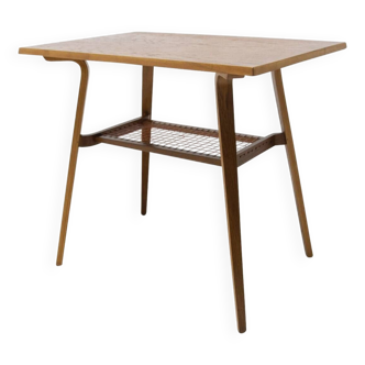 Vintage Danish Design Tv Table Midcentury Side Table Drevopodnik Holešov