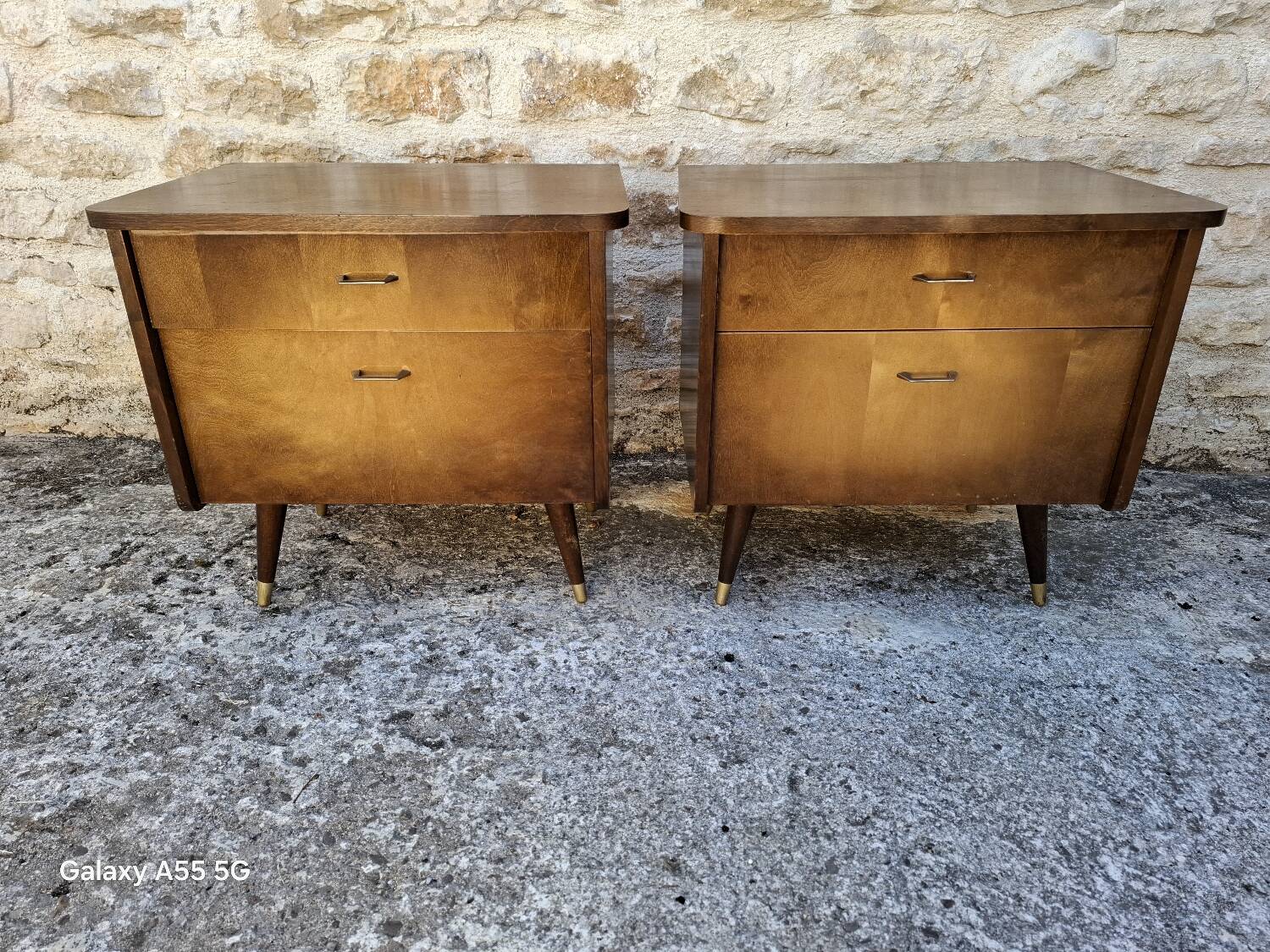 Pair of bedside tables