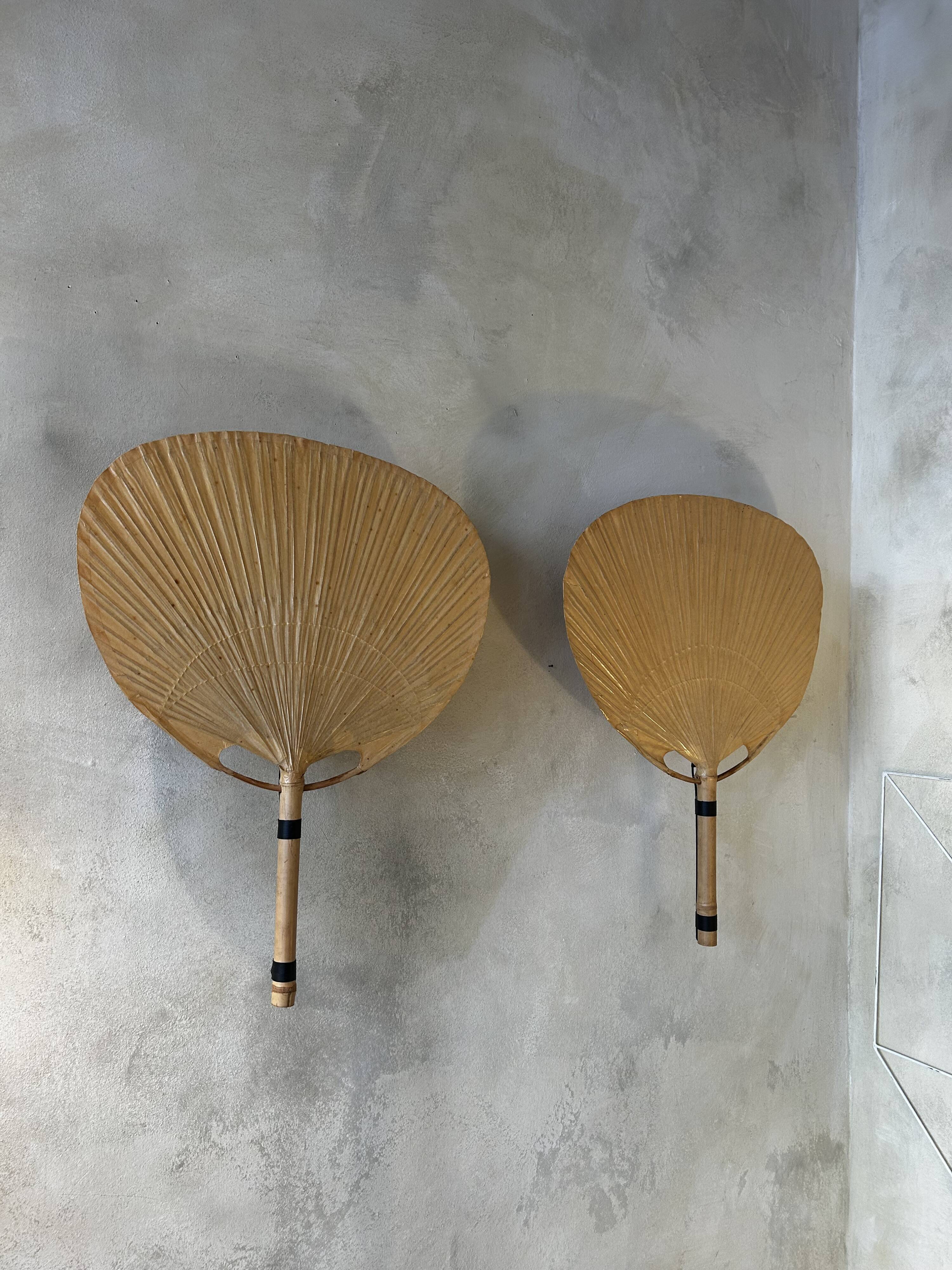 Paire appliques Uchiwa d'ingo Maurer