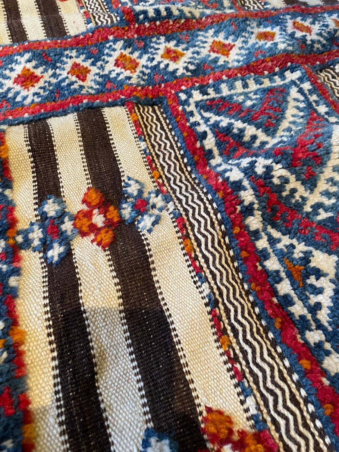 Vintage Moroccan Berber High Atlas Rug