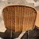 Italian rattan chair from the 1970s