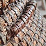 Antique wicker basket