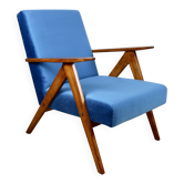 B-310 VAR armchair sea blue blue velvet - 2 pieces available