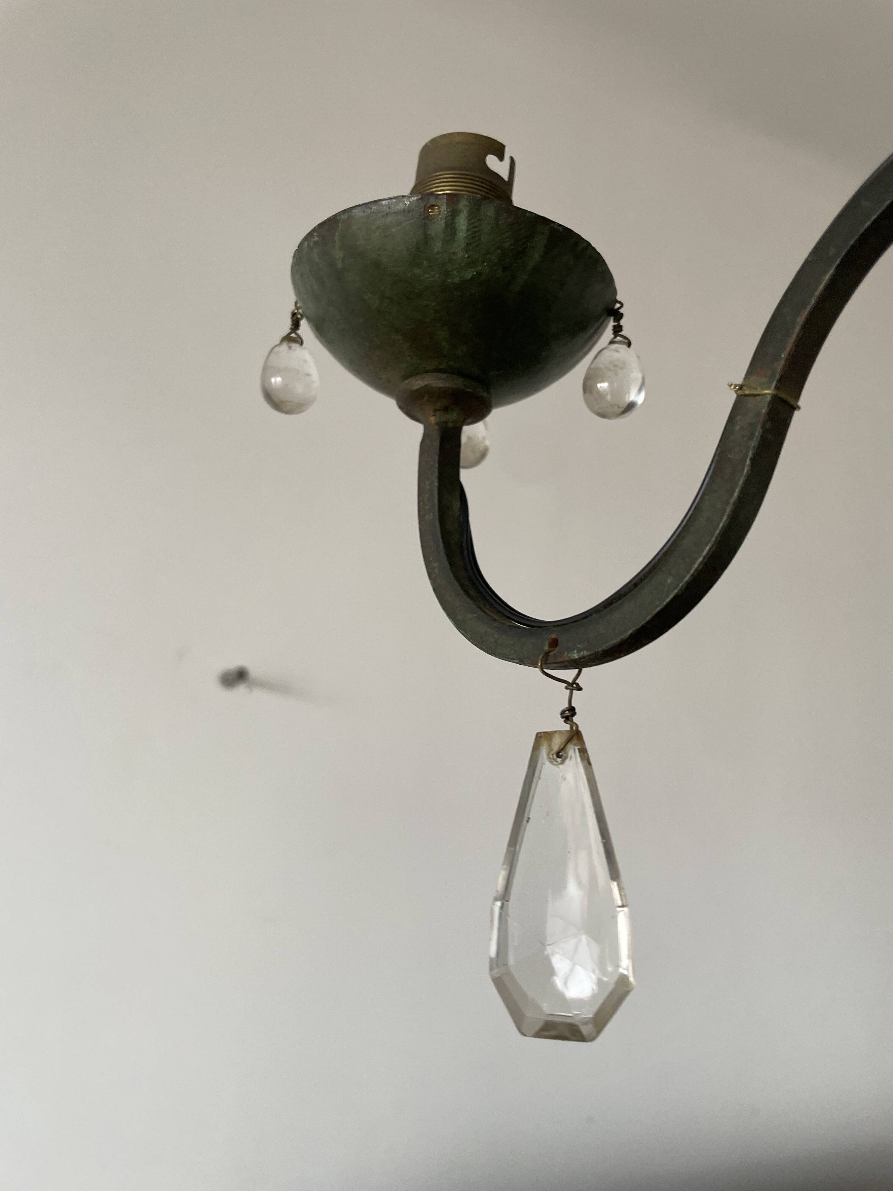 1930s butterfly chandelier