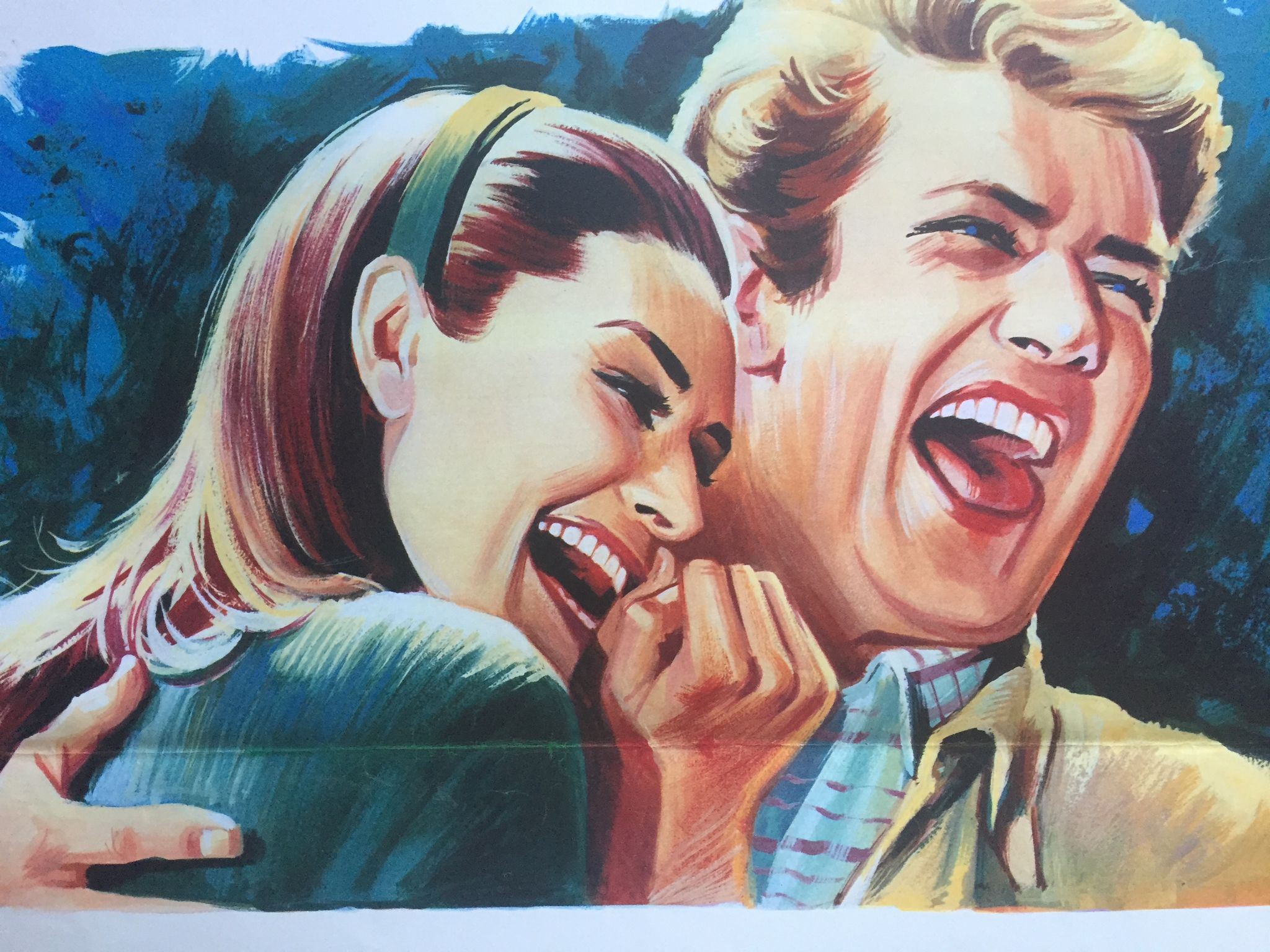 Movie poster "Travel for Two" Audrey Hepburn 42x56cm 1967
