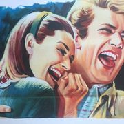 Movie poster "Travel for Two" Audrey Hepburn 42x56cm 1967