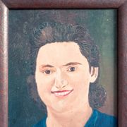 Portrait vintage de femme