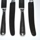 Lot de 4 couteaux anglais hiram wild sheffield england 24cm