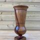 Olive wood vase