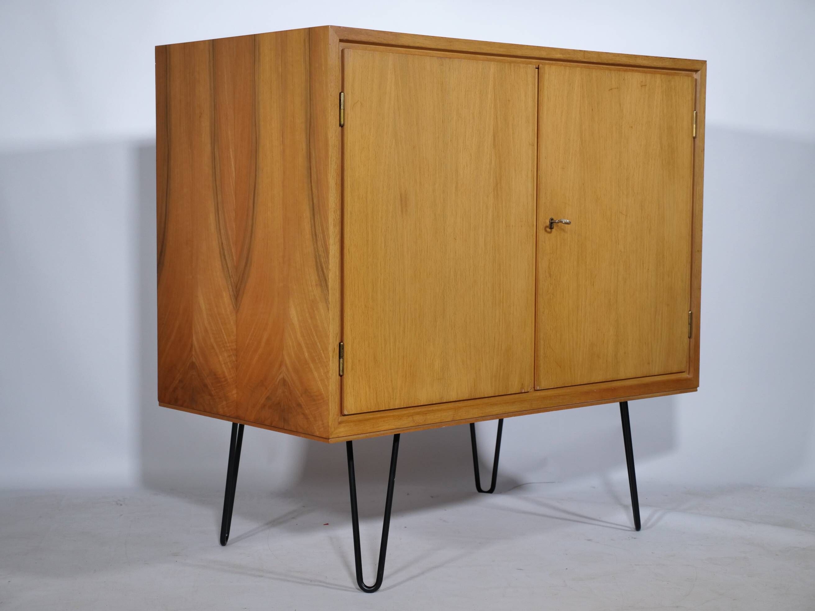 WK hairpin chest of drawers, sideboard, mid-century cabinet, vintage, 1960s