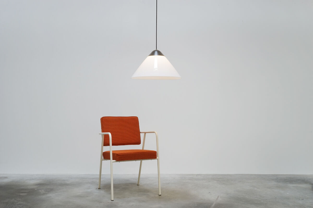 Vintage Opala ceiling light by Hans Wegner for Louis Poulsen