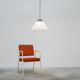 Vintage Opala ceiling light by Hans Wegner for Louis Poulsen
