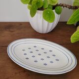 Opaque porcelain dish