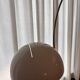 Arco Cut Floor Lamp Joe Colombo for Oluce White Chrome Vintage Design