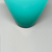 1970s Exquisite Murano Glass Aquamarine Vase by Ca' dei Vetrai