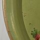 Round painted tin plateau Napoleon III