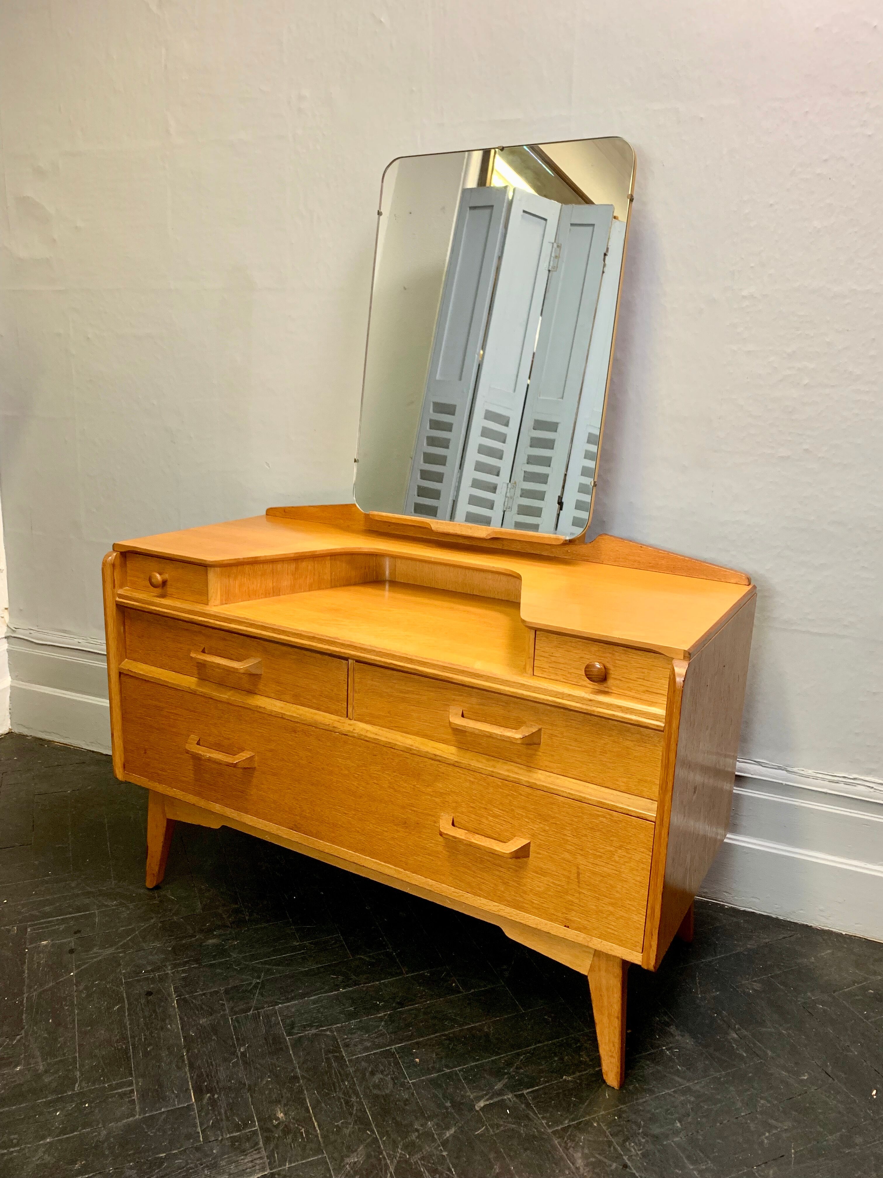 G Plan Dressing Table with Mirror #D50