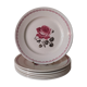 6 assiettes terre de fer Badonviller
