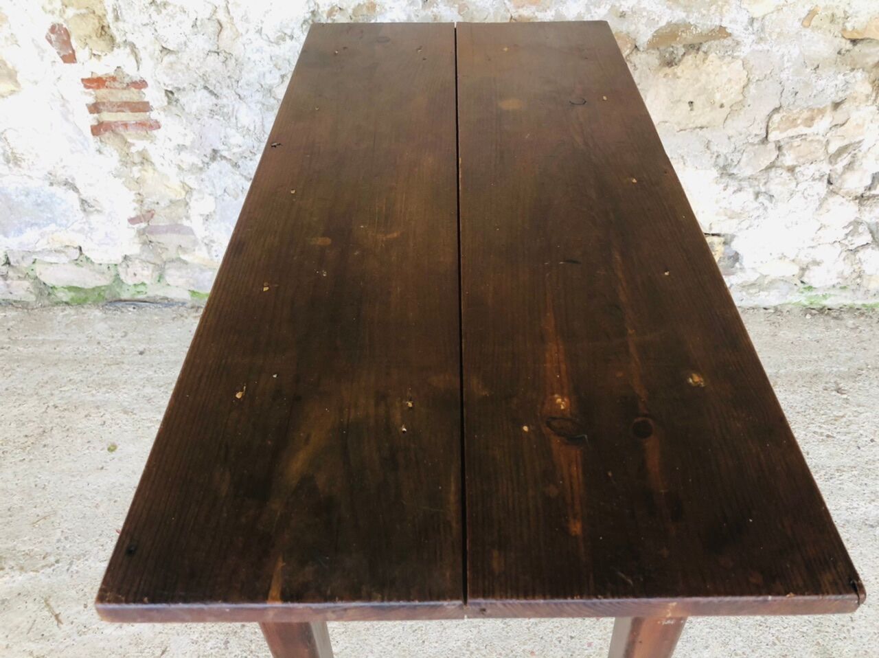 Wooden farmhouse console Circa 40/50