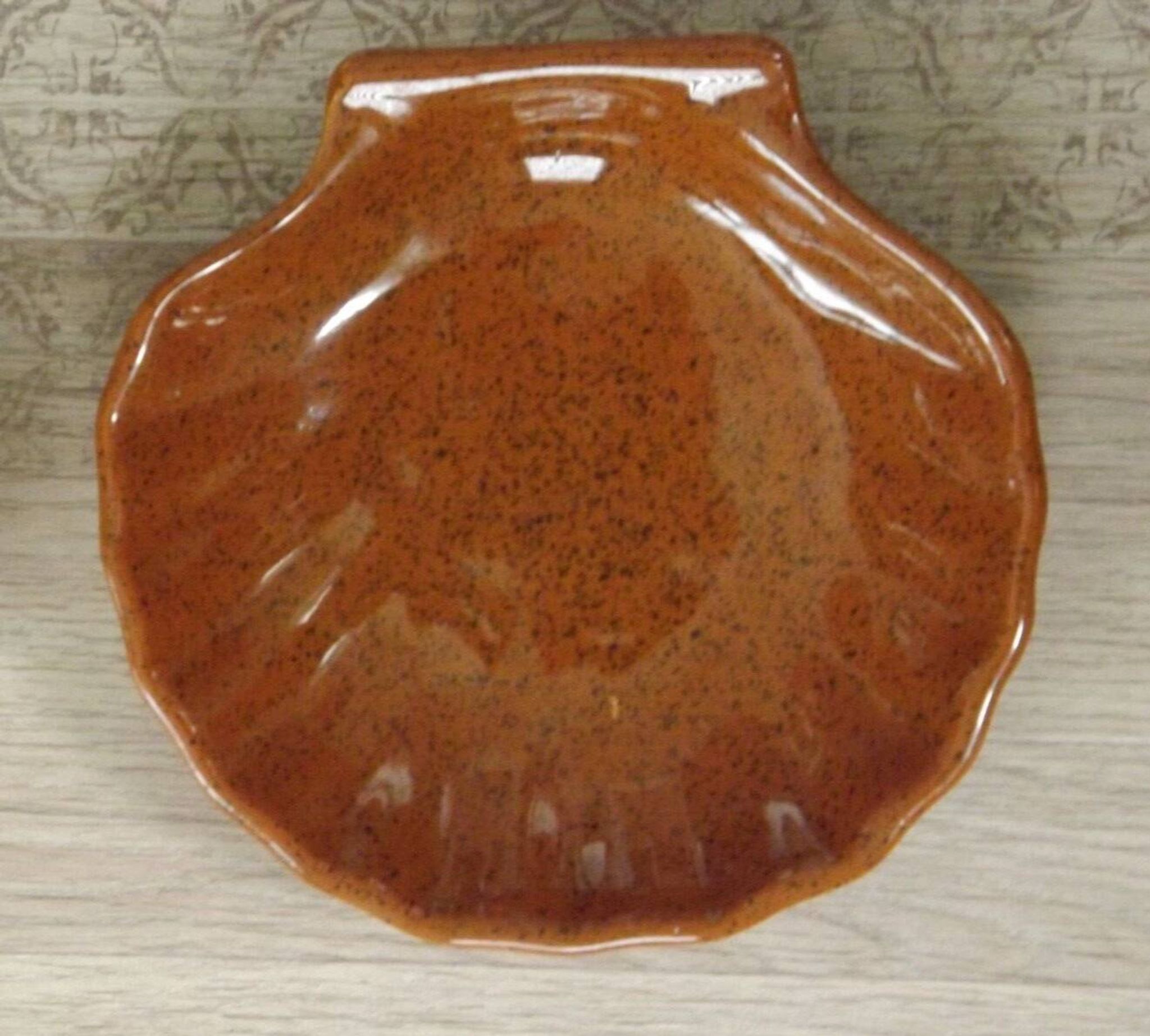 Set of 2 serving dishes Emile Henry Brown Coquille St Jacques 4642