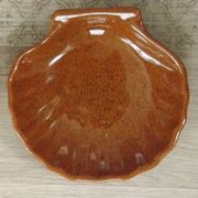 Set of 2 serving dishes Emile Henry Brown Coquille St Jacques 4642