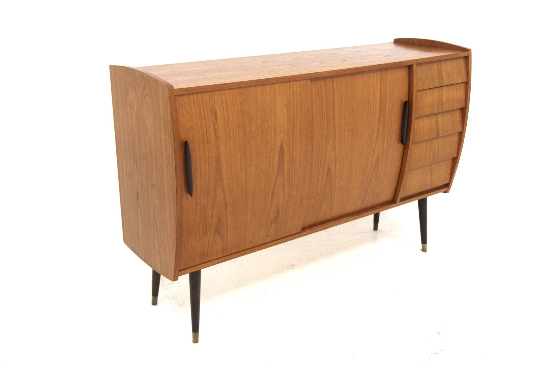 Enfilade scandinave "Roulette" en teck, Möbel-Ikea, Suède, 1960