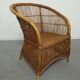 Bamboo and rattan lounge set