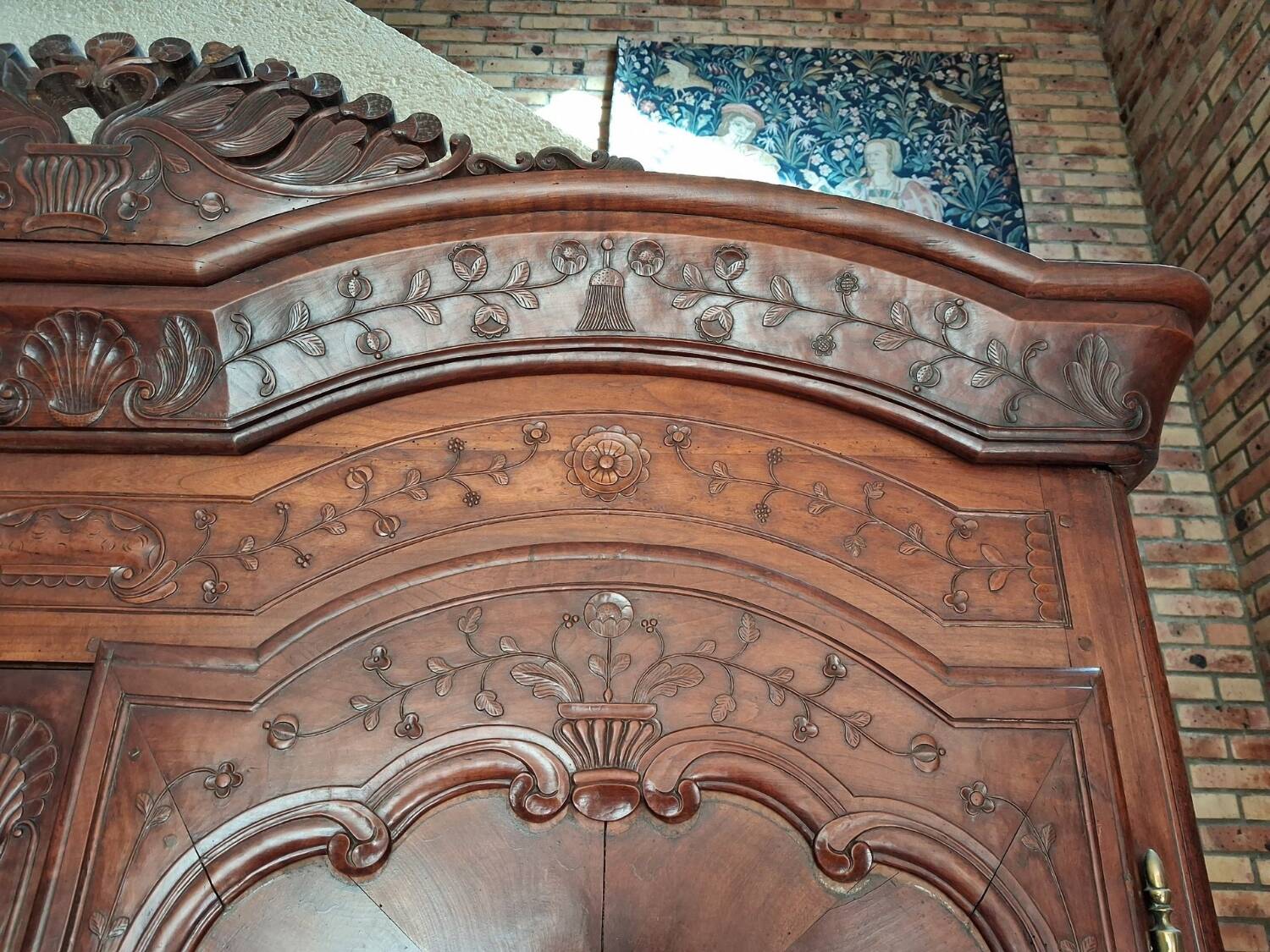 Rennes cabinet from 1858 signed
