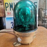 Brass corridor lamp