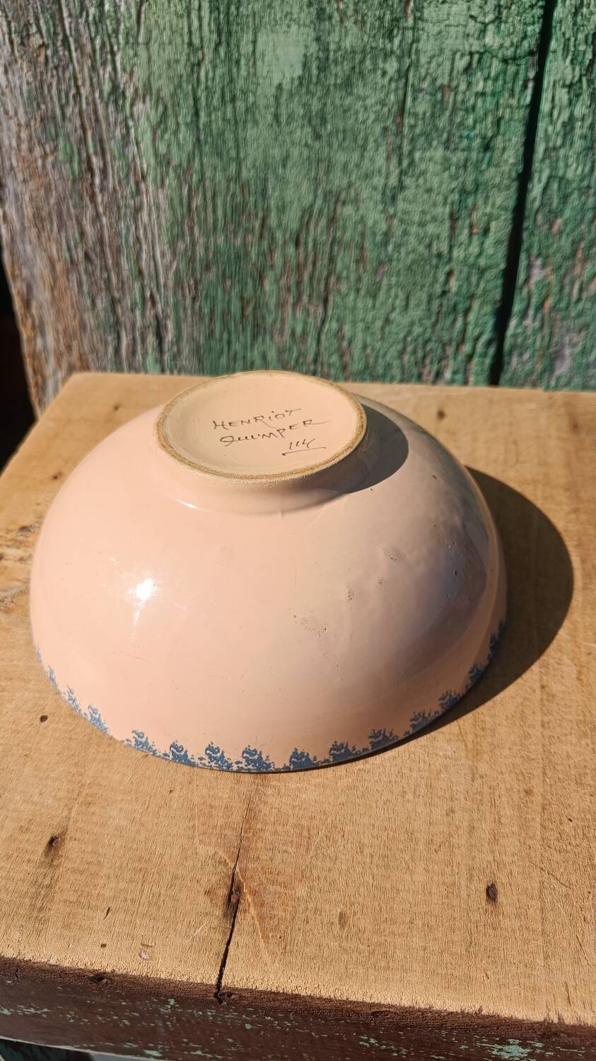 Small antique bowl Henriot Quimper