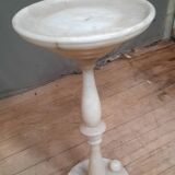 White marble stand