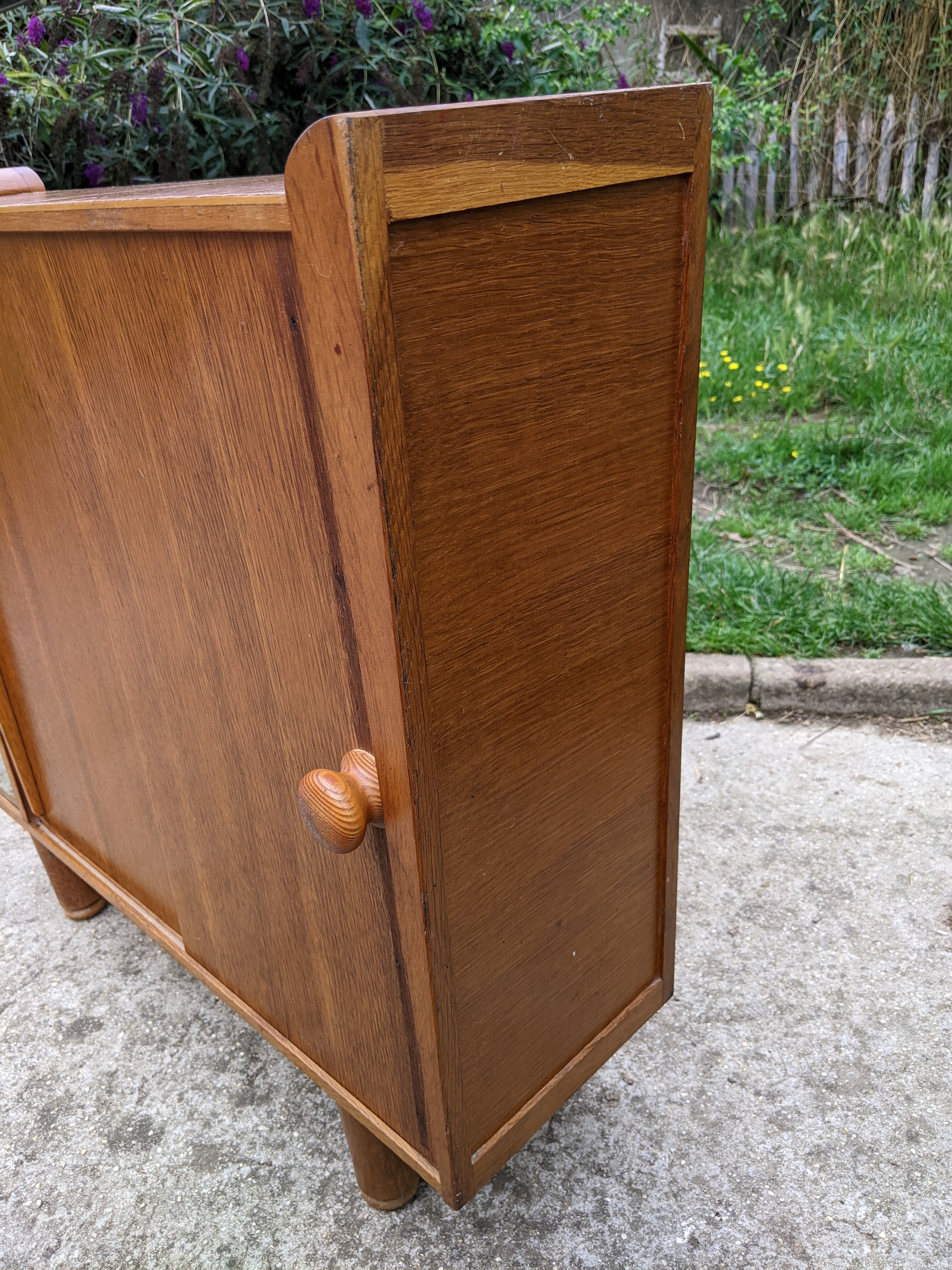 Old vintage Scandinavian doll wardrobe circa 1970