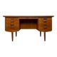 1960s Vintage Minimalistic Danish Teak Writing Desk