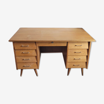 Bureau vintage pieds compas